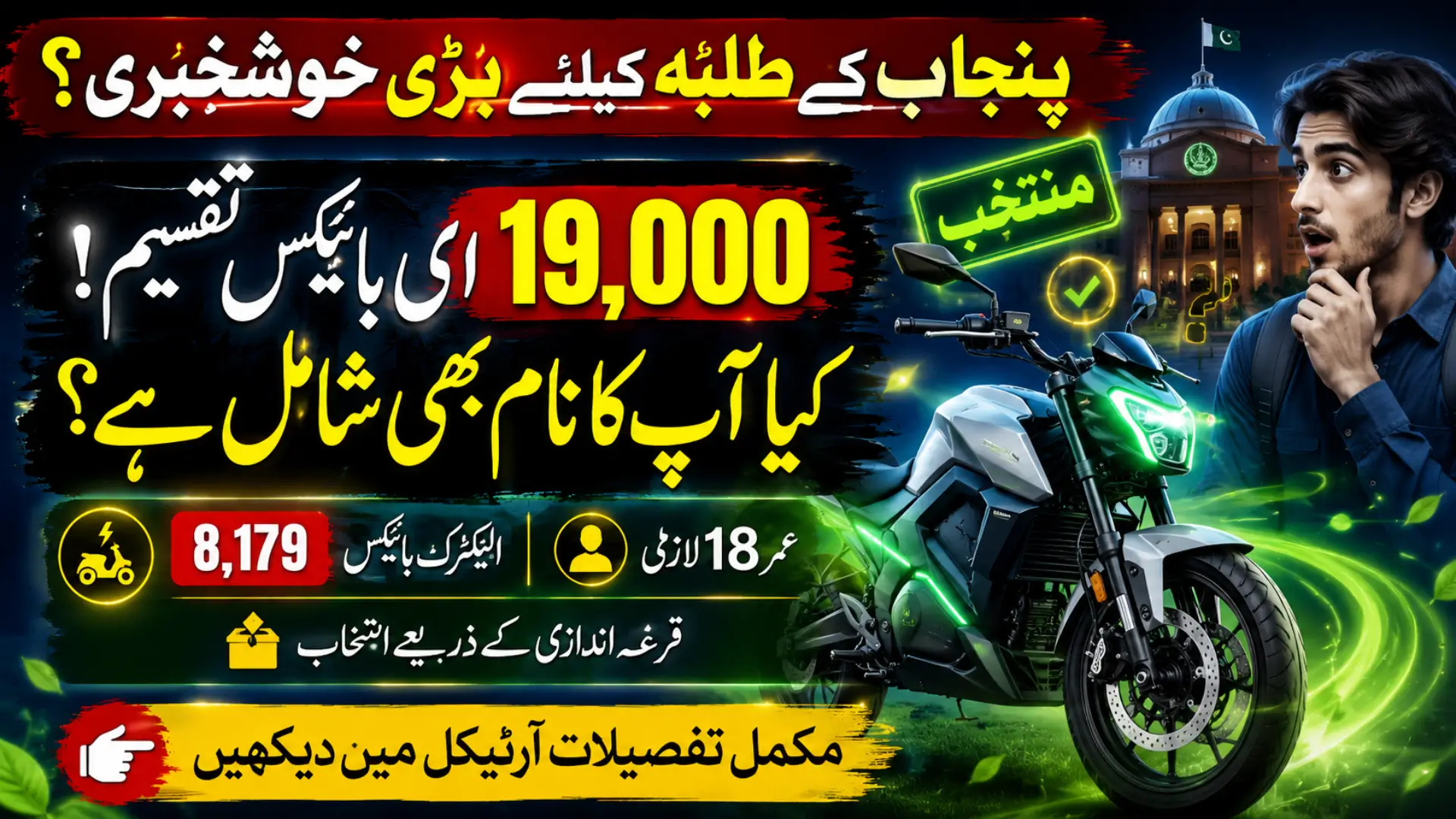 Chief Minister’s e-Bikes Scheme 2026: Eligibility, Benefits, Online Registration and Complete Application Guide