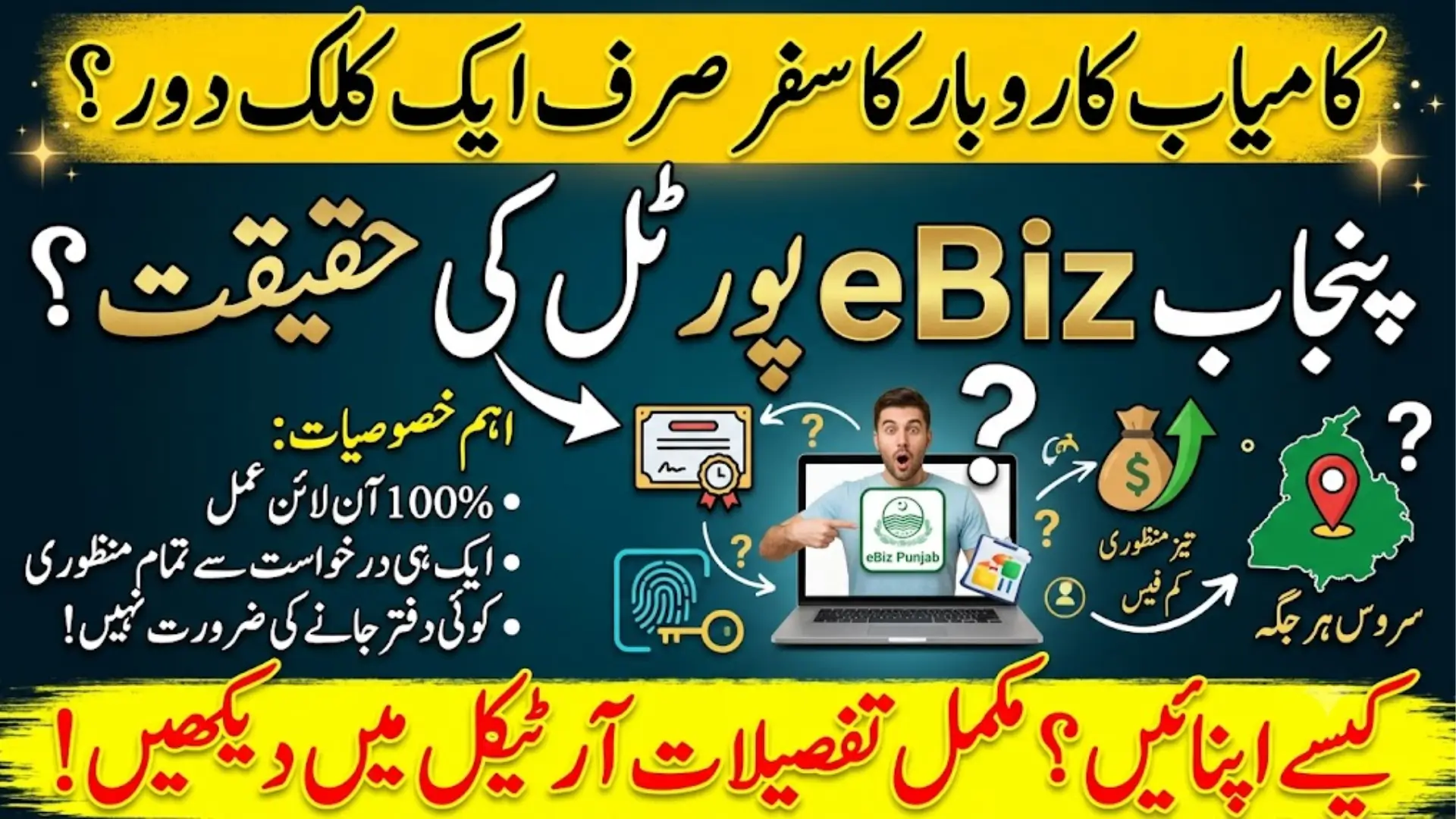 Punjab eBiz Portal 2026: How to Register Your Business Online Through One Window System