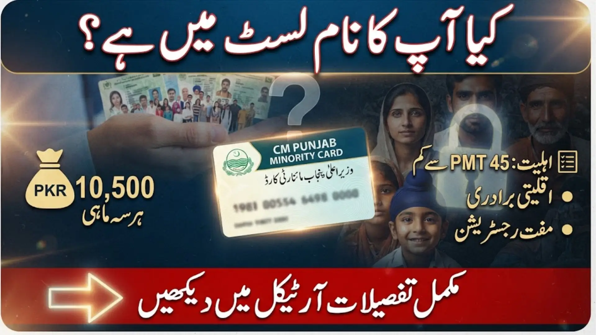 CM Punjab Minority Card 2026: Eligibility, Benefits & Online Registration Guide