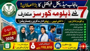 Punjab PMF New Diploma Courses 2026 7 Fields, Eligibility and Registration