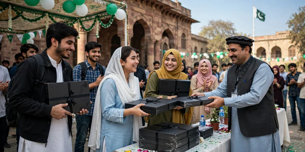 Honhaar Laptop Distribution Ceremony Sahiwal